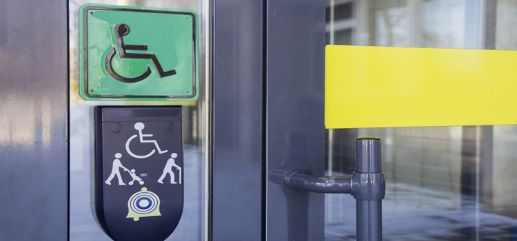 automatic handicap door opener in Castroville