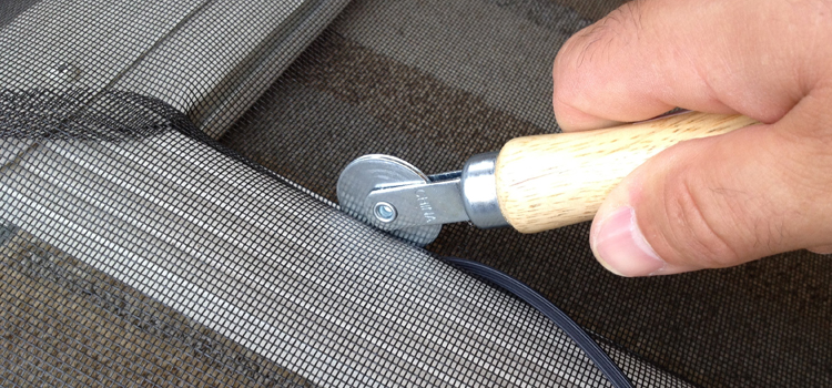 metal screen door repair in Castroville